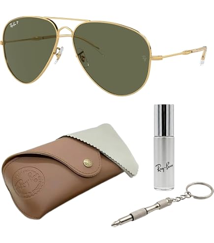 Amazon.com: Ray-Ban RB3825 Old Aviator Sunglasses, Black/Dark Grey
